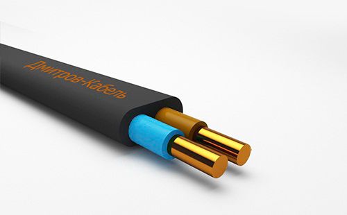 Кабель силовой ВВГ-Пнг(А)-LS 2х1.5 (ок)-0.66 ТРТС однопроволочный