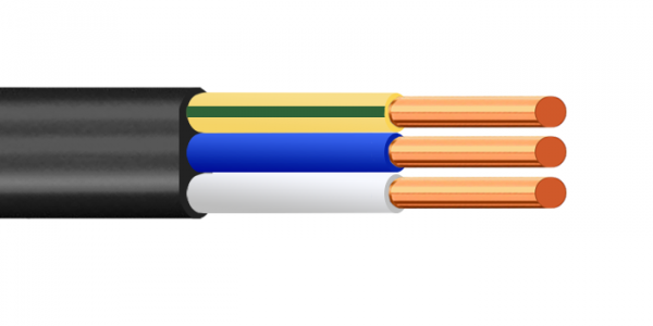 Кабель силовой ВВГ-Пнг(А)-FRLS 3х2,5 ОК 0,66 барабан (А) ТРТС