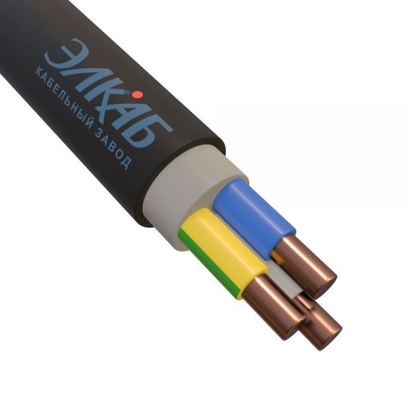 Кабель силовой ВВГнг(А)-LSLTx 3х16,0 ок (N,PE) - 1 кВ ТРТС