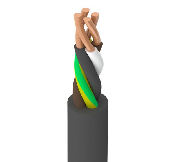 Кабель силовой ВВГнг 4х2.5(А) ТРТС