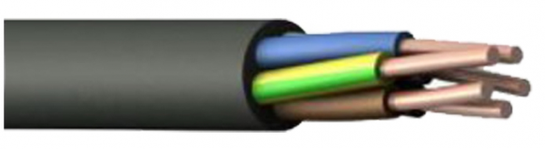 Кабель силовой ВВГнг(А) 5х6,0 ок (N, РЕ)-1 ТРТС