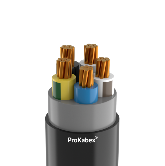 Кабель силовой ВВГнг(А)-LS 5х50 мк(N,PE)-0,66