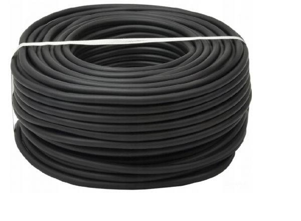 Кабель силовой ВВГнг(А)-LS 1х4ок-0,66 ЧЕРНЫЙ  100м  ТРТС