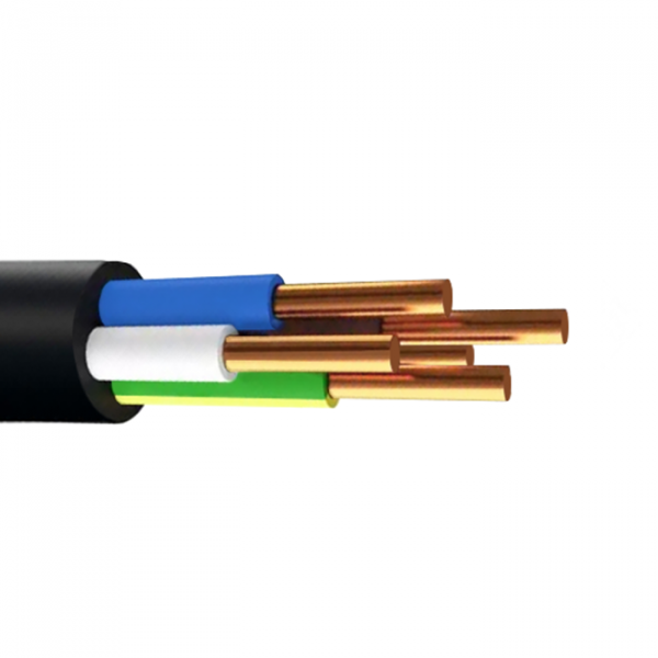 Кабель силовой ВВГнг(А)-LS 5х6ок-0,66  барабан (А) ТРТС