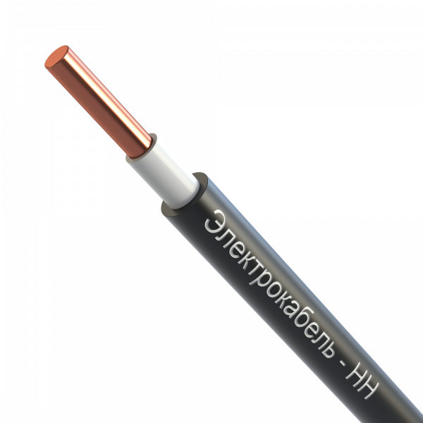 Кабель силовой ВВГнг(А)-LS 1х10ок-0,66 белый (100м) ТРТС