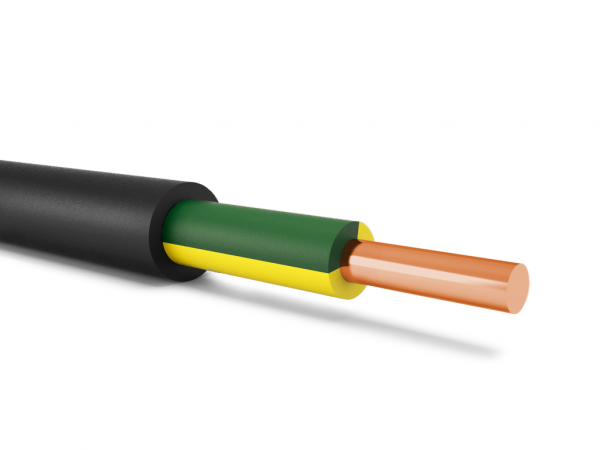 Кабель силовой ВВГнг(А) 1х4ок(PE)-0.66 ж/з ТРТС ВНИИКП