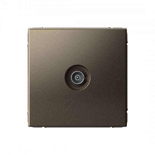 ARTGALLERY TV ТВ розетка оконечная 1DB, механизм, мокко