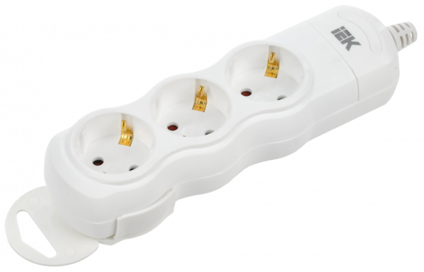 Розетка переносная разборная РПр03 3 места