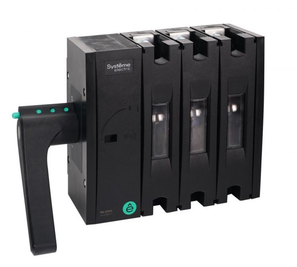 Выключатель-разъединитель SYSTEMEPACT SD160 4P 125A Рукоятка слева сбоку_Рукоятка заказывается отдельно