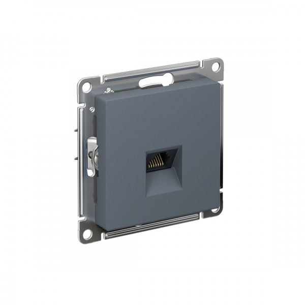 Розетка ATLASDESIGN компьютерная RJ45 механизм грифель