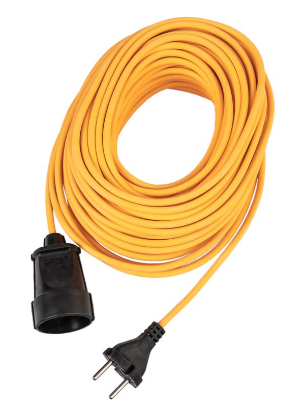 Удлинитель шнур 30м 1 гнездо ПВС 2*0.75 мм 10A 220В 2200Вт Россия УХ10