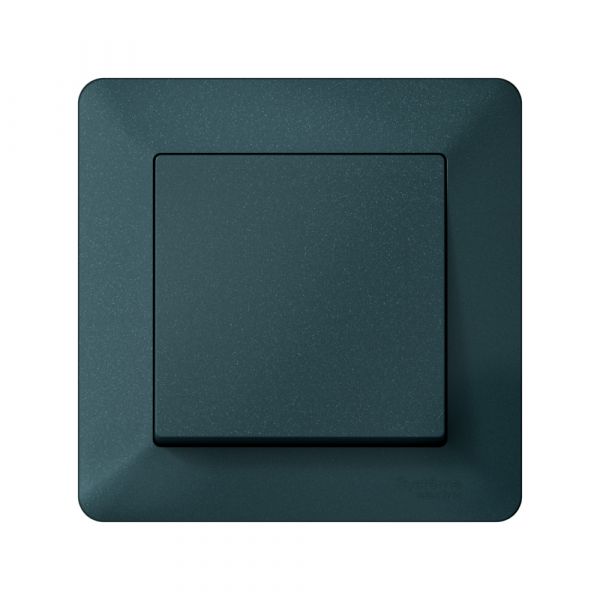 ATLASDESIGN AIR 1-постовая РАМКА, ИЗУМРУД/дымчатый черный