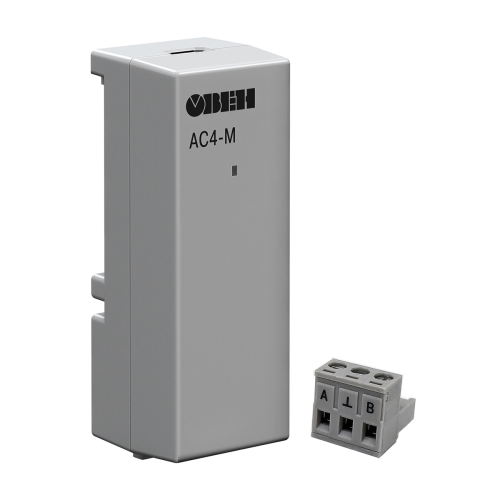 ОВЕН АС4-М преобразователь интерфейсов RS-485 <-> USB с гальванической изоляцией.