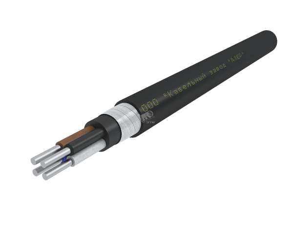Кабель силовой АПБПнг(А)-HF 4х25ок (N)-0.66 однопроволочный черный (барабан)