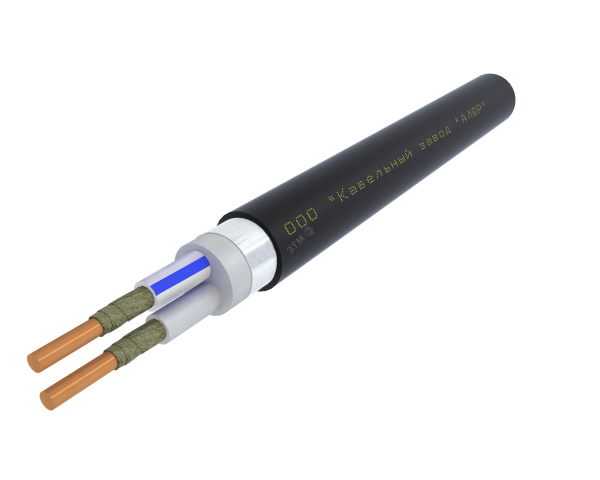 Кабель силовой ВВГЭанг(А)-FRLS 2х2.5 ок(N)-1 Ч. бар
