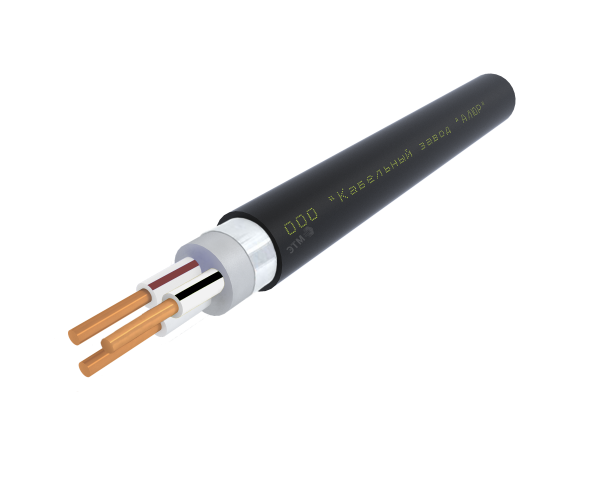 Кабель силовой ВВГЭанг(А)-LS 3х2.5 ок-1 Ч. бар