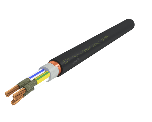 Кабель силовой ВВГЭнг(А)-FRLS 3х35.0 мк(N.PE)-0.66 Ч. бар
