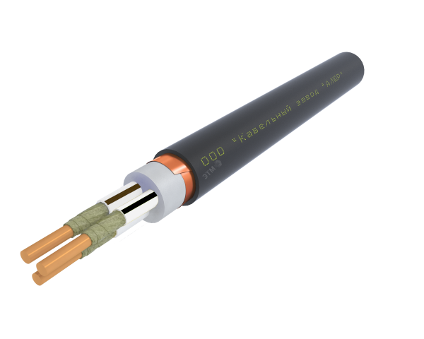 Кабель силовой ВВГЭнг(А)-FRLS 3х6.0 ок-1 Ч. бар