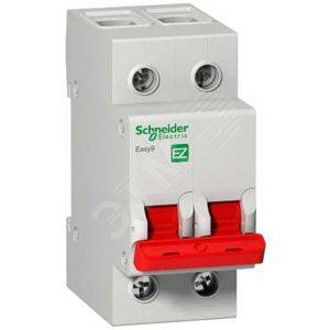Выключатель нагрузки 2-полюсный 40А EASY 9
