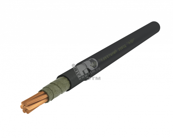 Кабель силовой ВВГнг(А)-FRLSLTx 1х35 мк-0.66 черный барабан