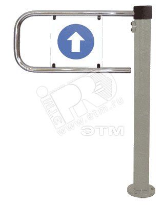 Стойка калитки электромеханической -WHD-05R покрытие муар светло-бежевый цвет с эффектом слюды