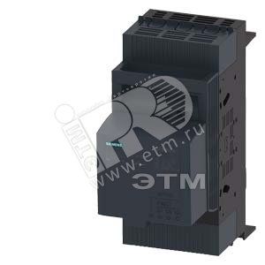 Разъединитель 3п NH000 160A 60мм шинная система COVER LEVEL 32/70мм рамочный зажим