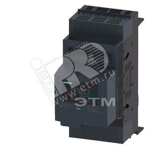 Разъединитель 3п NH000 160A 60мм шинная система COVER LEVEL 32/70мм рамочный зажим