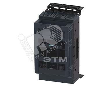 Разъединитель 3п NH00 160A 40мм шинная система COVER LEVEL 32/70мм рамочный зажим