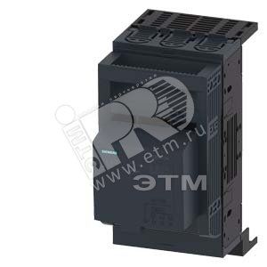 Разъединитель 3п NH00 160A 40мм шинная система COVERS для RITTAL