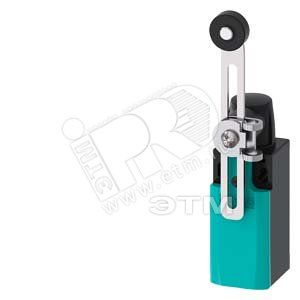 SIRIUS POSITION SWITCH METAL ENCLOSURE ACC. TO EN50047, 31MM DEVICE CONNECTION 1X M20X1.5),  1NO/1NC SNAP-ACTION CONTACTS SHORT STROKE ADJUSTABLE LENGTH OF TWISTER LEVER RIGHT/LEFT SIDE ADJUSTABLE W. PLASTIC ROLLER 19MM W. PART-TURN ACTUATOR 3SE