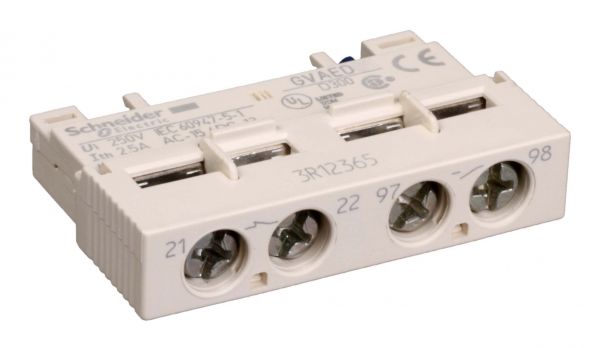 Контакт вспомогательный 1НО с аварийным кнтактом 1НО