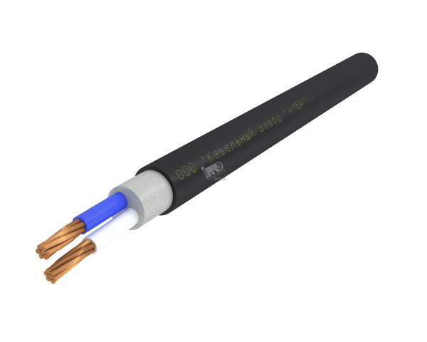 Кабель силовой ППГнг(А)-HF 2х50мк (N)-1 многопроволочный черный (барабан)