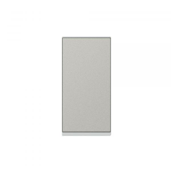 Переключатель на 2 направления Mosaic 1 модуль - 10 AX - алюминий