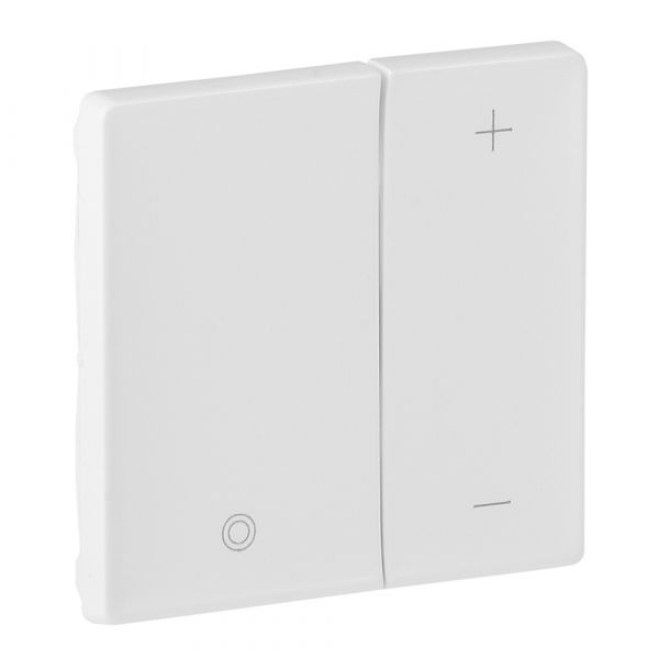 Valena LIFE Лицевая панель для кнопочного светорегулятора Белая