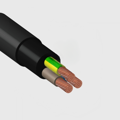 Кабель силовой NYY-O 3x50(SM)+1х25(RM)
