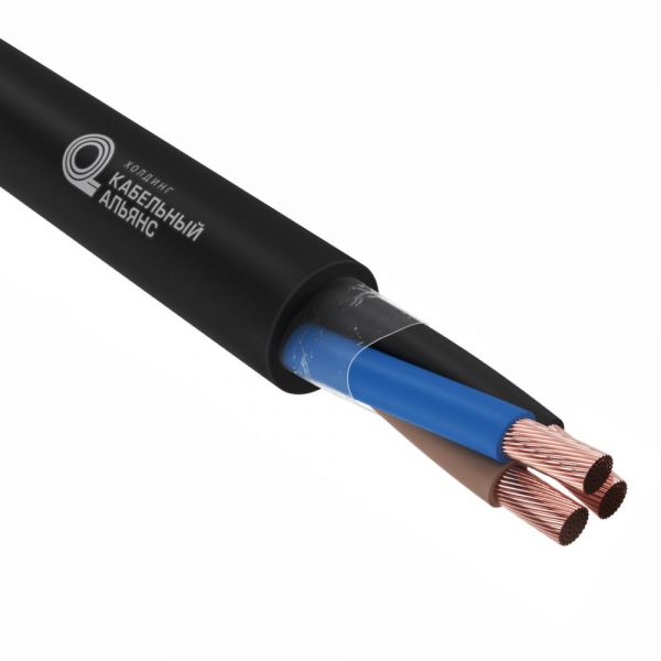 Кабель силовой гибкий HoldFlex КГТП-ХЛ 3х2,5-220/380В-3