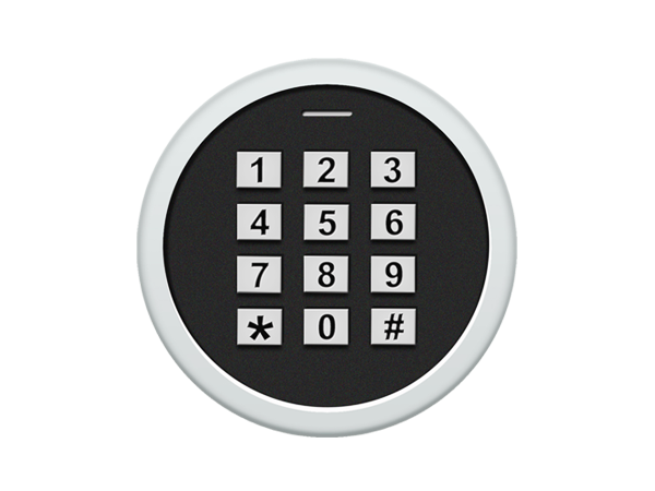 Панель кодонаборная со встроенным контроллером доступа и считывателем карт формата EM-Marin