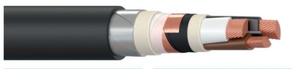 Кабель силовой ВБВнг(А)-LS 3х70мс/50-6 ТРТС