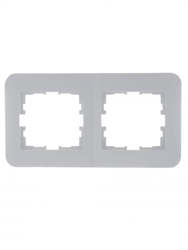 KARINA LIFE Рамка 2-ая горизонтальная б/вст белая