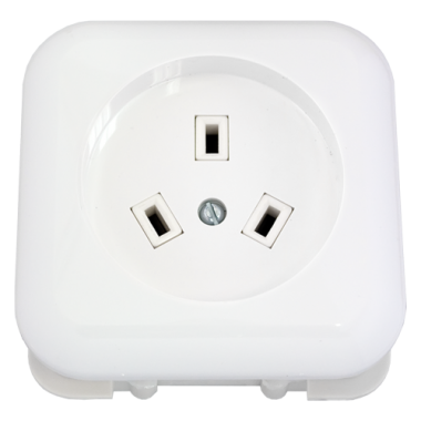 Разъем рш/вш для электроплит скрытый 3-контактный 250В