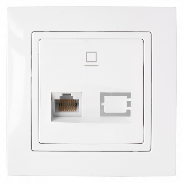 Беларусь Розетка скрытая компьютерная с одним гнездом