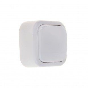 Валентина Выключатель открытой установки          одноклавишный  А16-038