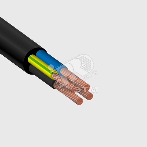 Кабель силовой КГ-ХЛ 3х70+1х25-660 ТРТС