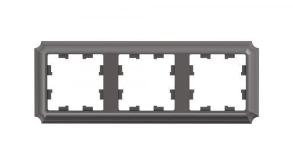 ATLASDESIGN ANTIQUE 3-постовая рамка, универсальная, МОККО