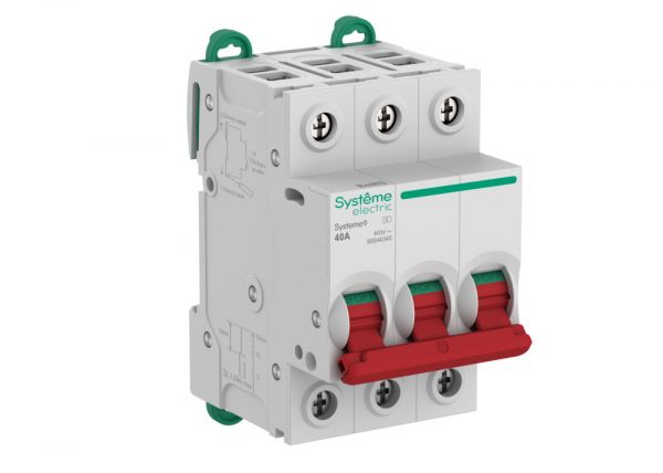 Выключатель нагрузки (ВН) 3P 40A 400В Systeme9