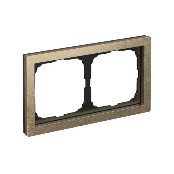 ARTGALLERY PURE 2-постовая РАМКА, МЕТАЛЛ ЛАТУНЬ