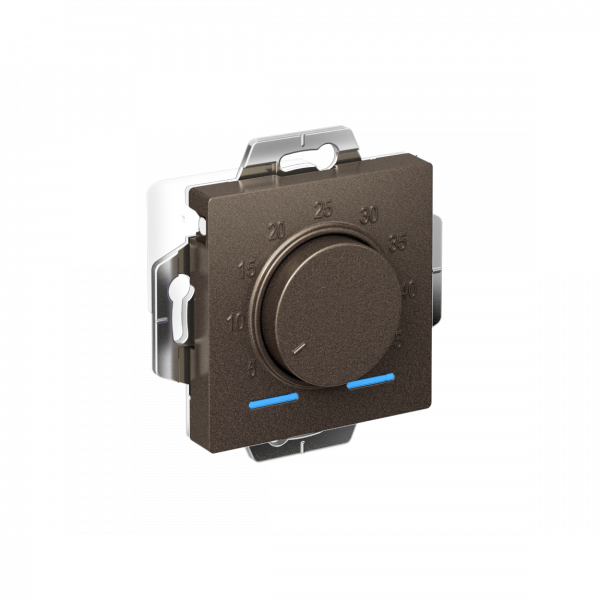 ATLASDESIGN ТЕРМОСТАТ электрон. теплого пола с датчиком, 10A, механизм, МОККО