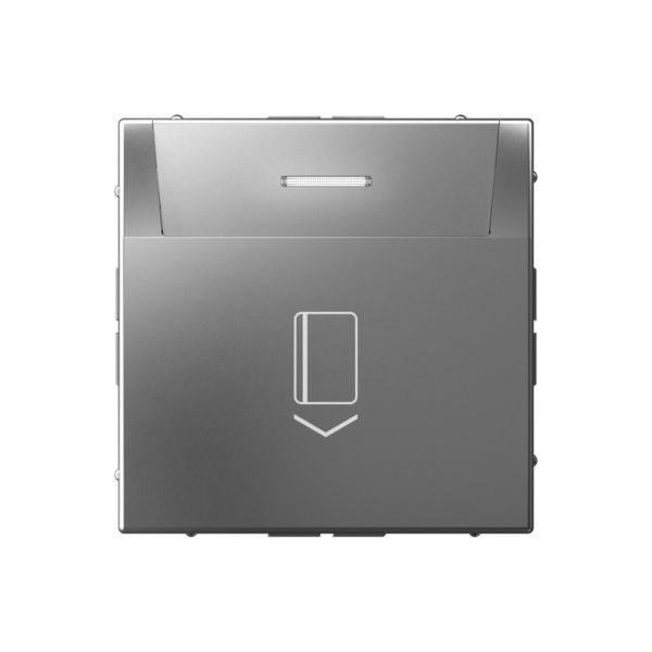 ARTGALLERY ВЫКЛЮЧАТЕЛЬ карточный 10А, без задержки времени, быстр.клемм., СТАЛЬ