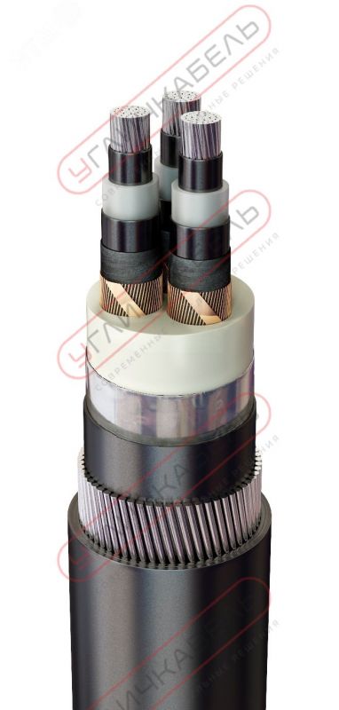 Кабель силовой АПвКаПу2г 3х150мк/50-6