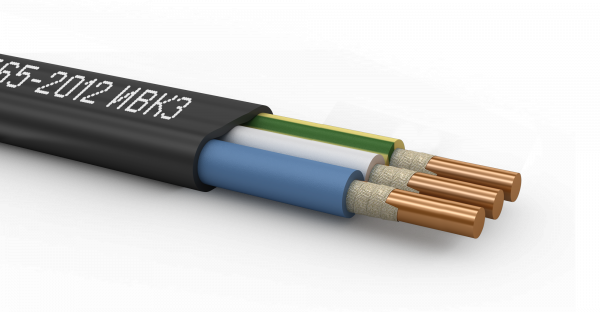 Кабель силовой ВВГ-Пнг(А)-FRLSLTx 3х1.5 ок (N.PE)-0.66 ТРТС